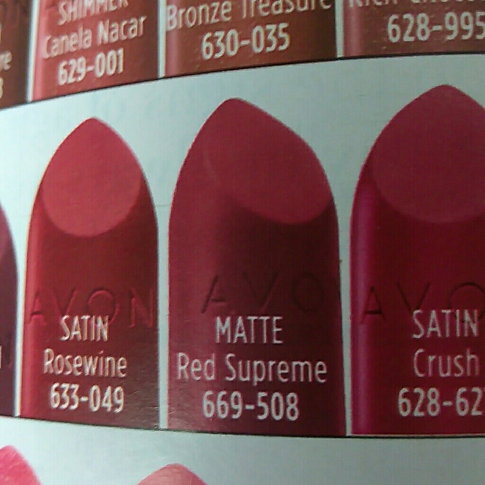 Avon true color matte lipstick